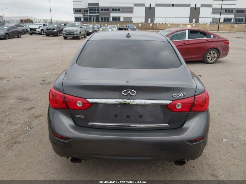 2015 Infiniti Q50 Sport VIN: JN1BV7AR4FM402379 Lot: 43944410
