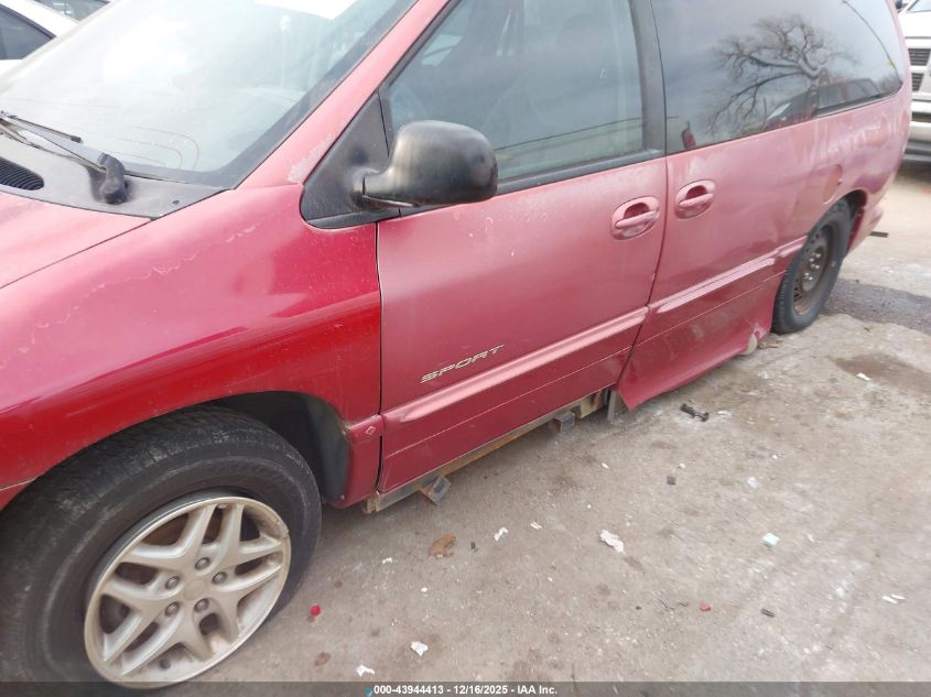 1999 Dodge Grand Caravan Se VIN: 1B4GP44R3XB600288 Lot: 43944413