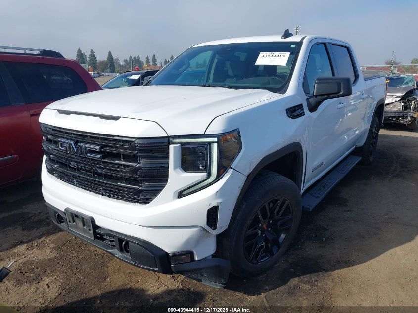 2022 GMC Sierra 1500 2Wd Short Box Elevation VIN: 3GTPHCEK4NG501236 Lot: 43944415