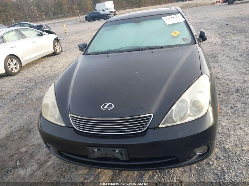 2005 Lexus Es 330 VIN: JTHBA30G955119243 Lot: 43944419