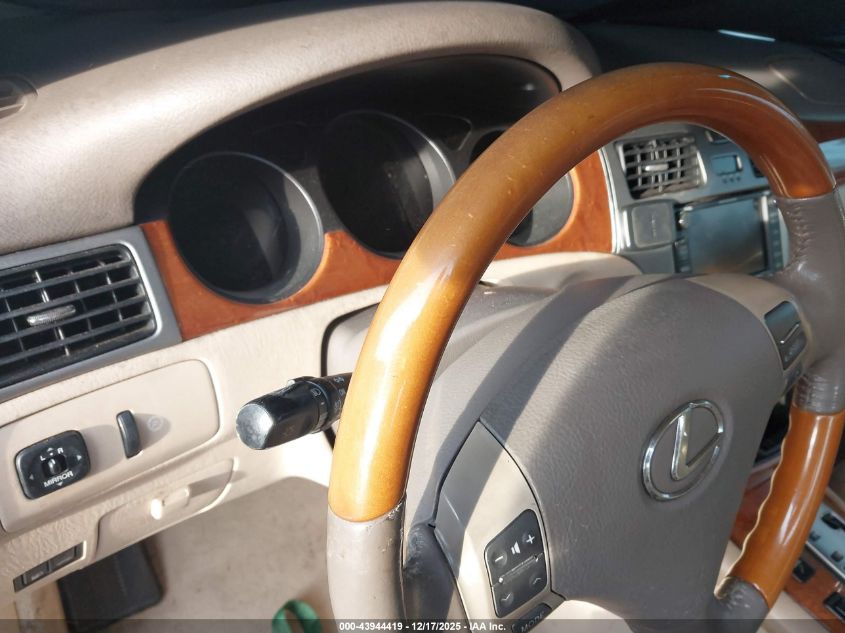 2005 Lexus Es 330 VIN: JTHBA30G955119243 Lot: 43944419