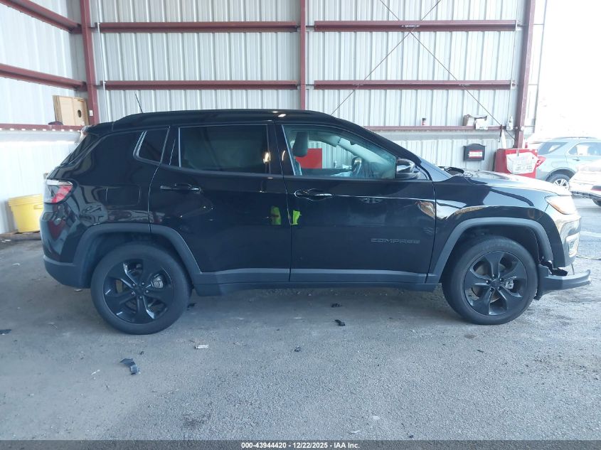 2021 Jeep Compass Altitude 4X4 VIN: 3C4NJDBB0MT534844 Lot: 43944420