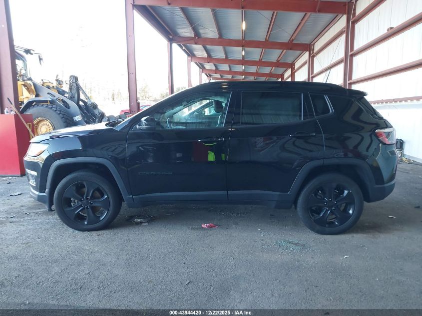 2021 Jeep Compass Altitude 4X4 VIN: 3C4NJDBB0MT534844 Lot: 43944420