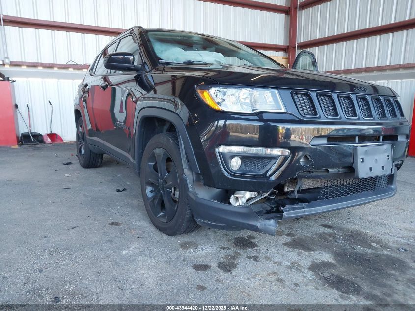 2021 Jeep Compass Altitude 4X4 VIN: 3C4NJDBB0MT534844 Lot: 43944420