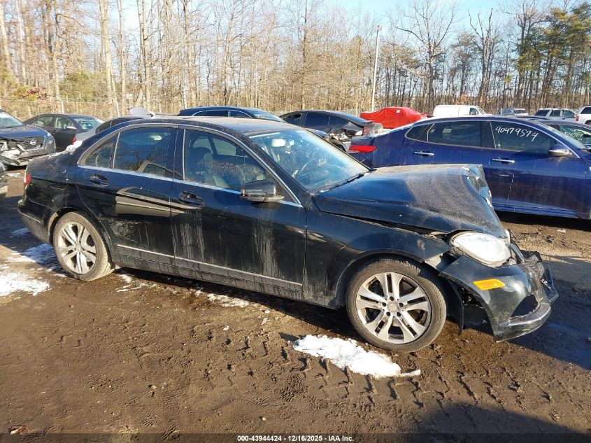 2014 Mercedes-Benz C 300 Luxury 4Matic/Sport 4Matic VIN: WDDGF8AB6EA893410 Lot: 43944424