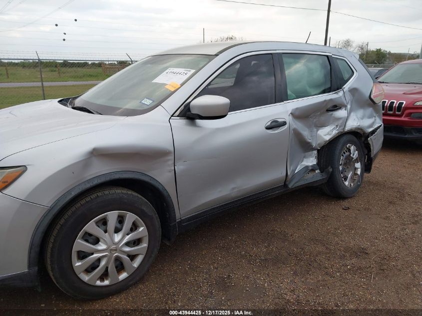 2016 Nissan Rogue S VIN: KNMAT2MT3GP637638 Lot: 43944425