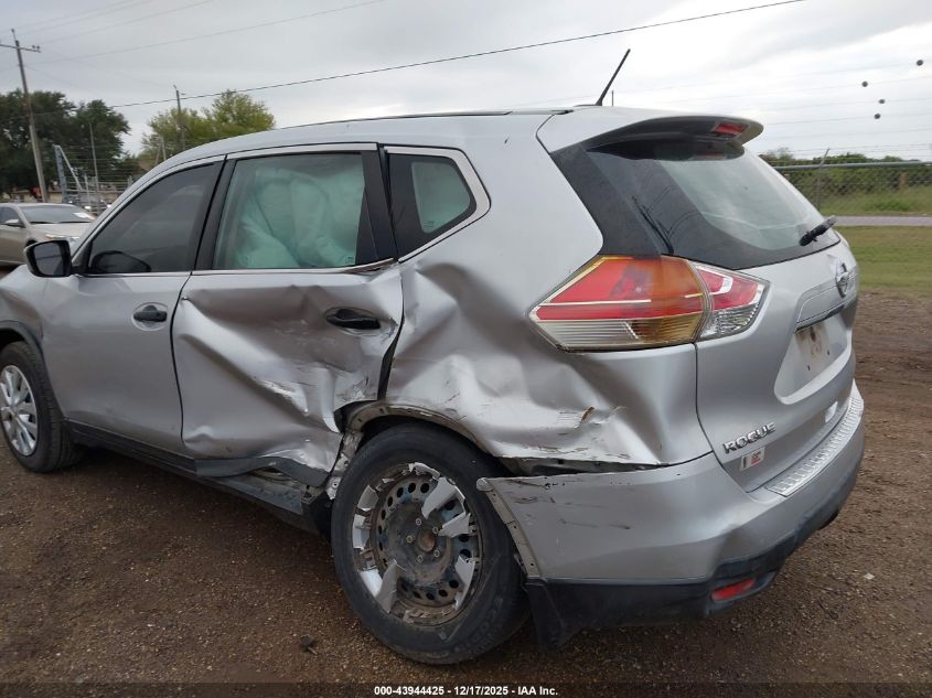 2016 Nissan Rogue S VIN: KNMAT2MT3GP637638 Lot: 43944425