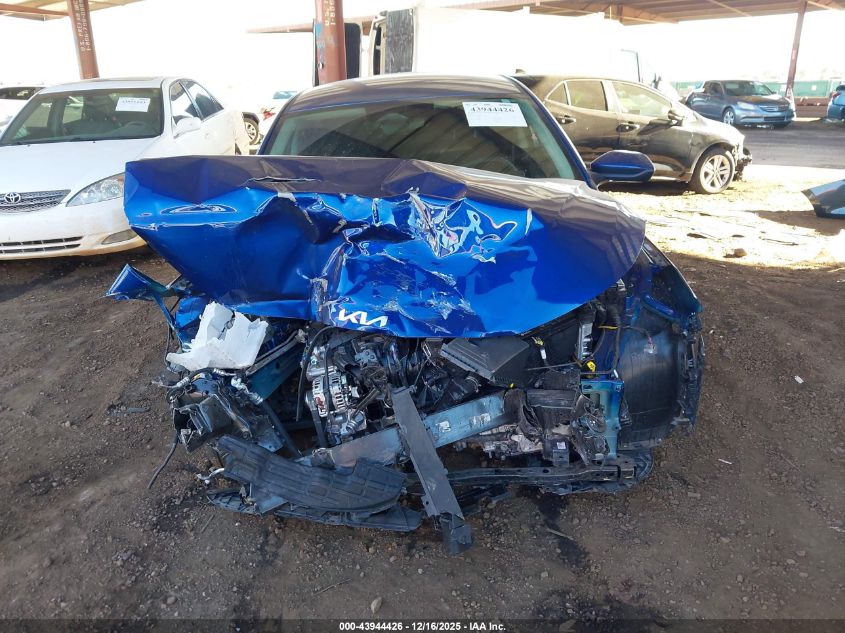 2025 Kia K4 Lxs VIN: 3KPFT4DE3SE117449 Lot: 43944426