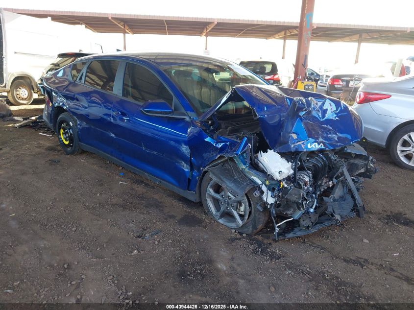 2025 Kia K4 Lxs VIN: 3KPFT4DE3SE117449 Lot: 43944426