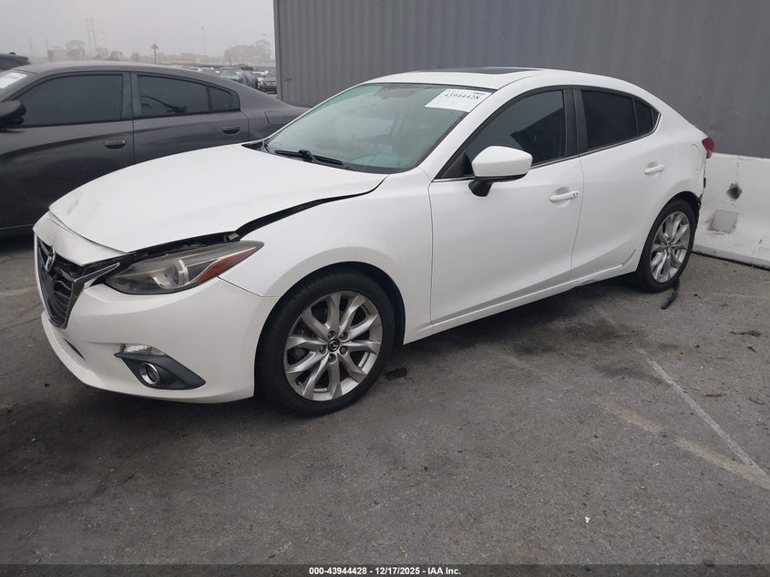 JM1BM1W32E1190793 2014 MAZDA 3 photo no. 2