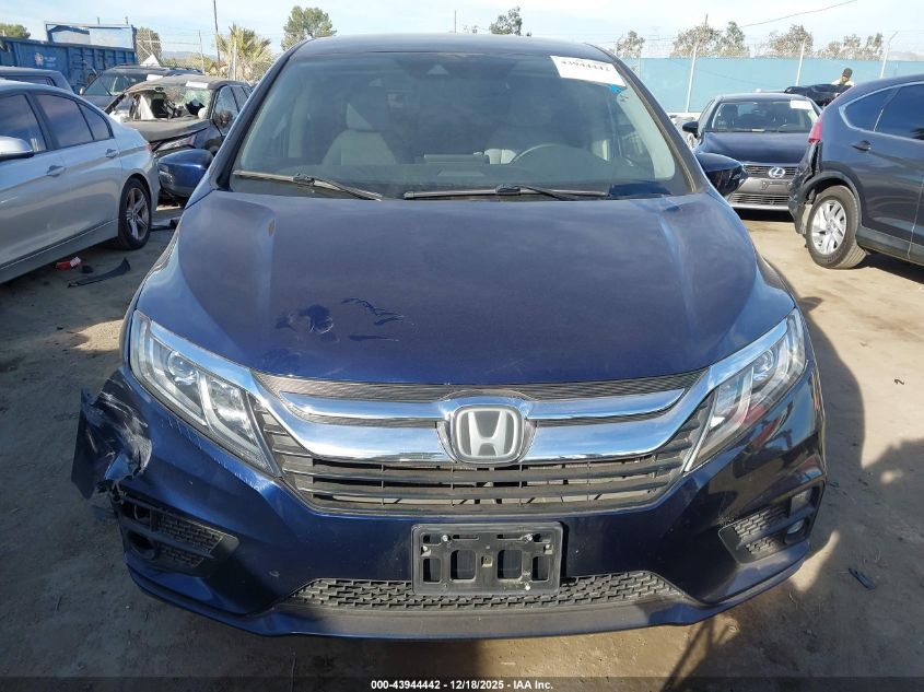 2019 Honda Odyssey Ex VIN: 5FNRL6H57KB130282 Lot: 43944442