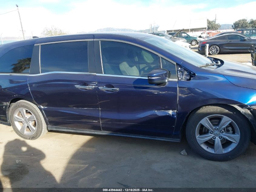 2019 Honda Odyssey Ex VIN: 5FNRL6H57KB130282 Lot: 43944442