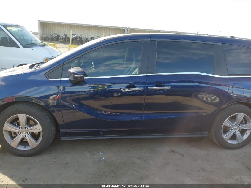 2019 Honda Odyssey Ex VIN: 5FNRL6H57KB130282 Lot: 43944442