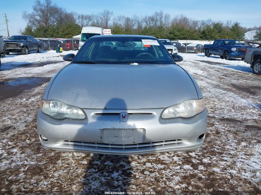 2003 Chevrolet Monte Carlo Ls VIN: 2G1WW12E239388598 Lot: 43944444