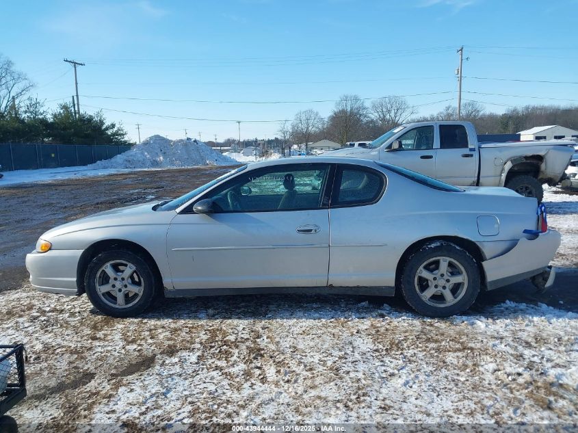 2003 Chevrolet Monte Carlo Ls VIN: 2G1WW12E239388598 Lot: 43944444