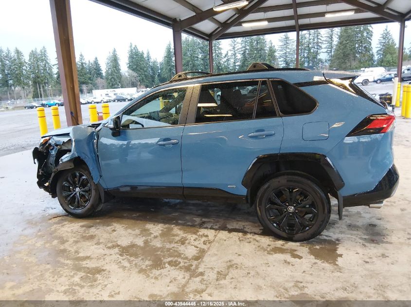 2022 Toyota Rav4 Hybrid Se VIN: 4T3T6RFV6NU105230 Lot: 43944446