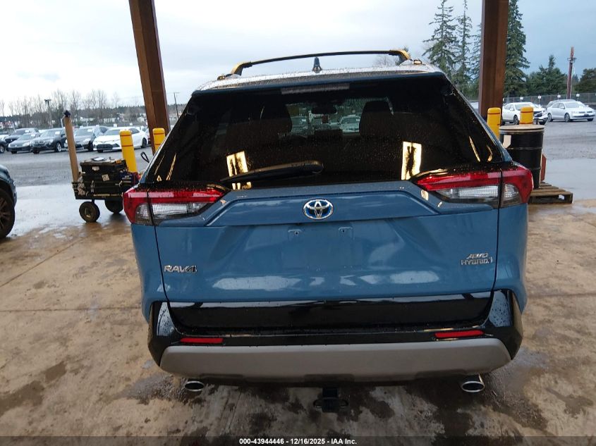 2022 Toyota Rav4 Hybrid Se VIN: 4T3T6RFV6NU105230 Lot: 43944446