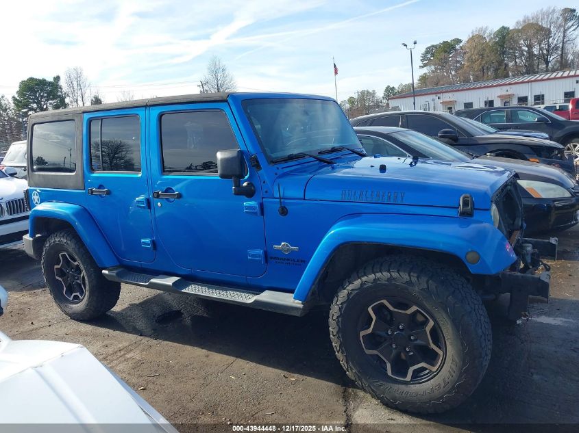 2014 Jeep Wrangler Unlimited Freedom Edition VIN: 1C4BJWDG8EL235736 Lot: 43944448