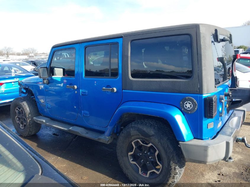 2014 Jeep Wrangler Unlimited Freedom Edition VIN: 1C4BJWDG8EL235736 Lot: 43944448