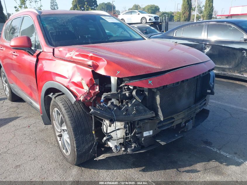 2019 Hyundai Santa Fe Sel Plus VIN: 5NMS33AD6KH051637 Lot: 43944449