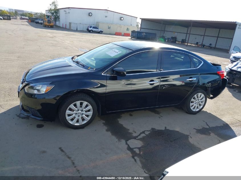 2017 Nissan Sentra S VIN: 3N1AB7AP2HY255272 Lot: 43944450