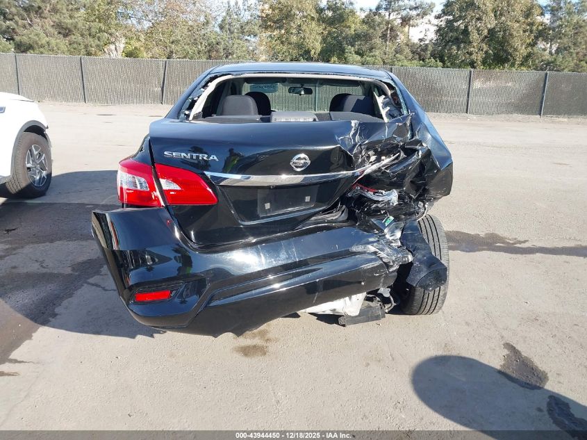 2017 Nissan Sentra S VIN: 3N1AB7AP2HY255272 Lot: 43944450