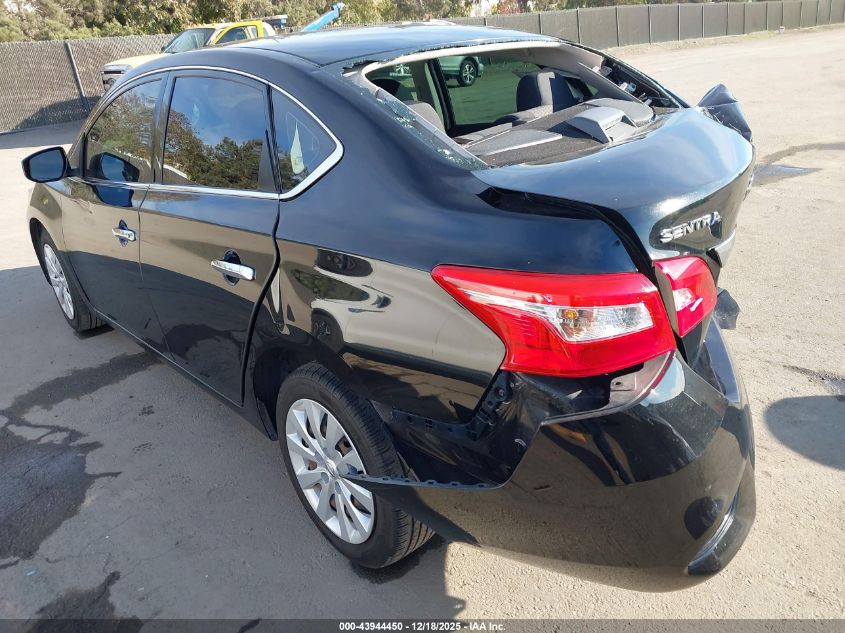 2017 Nissan Sentra S VIN: 3N1AB7AP2HY255272 Lot: 43944450