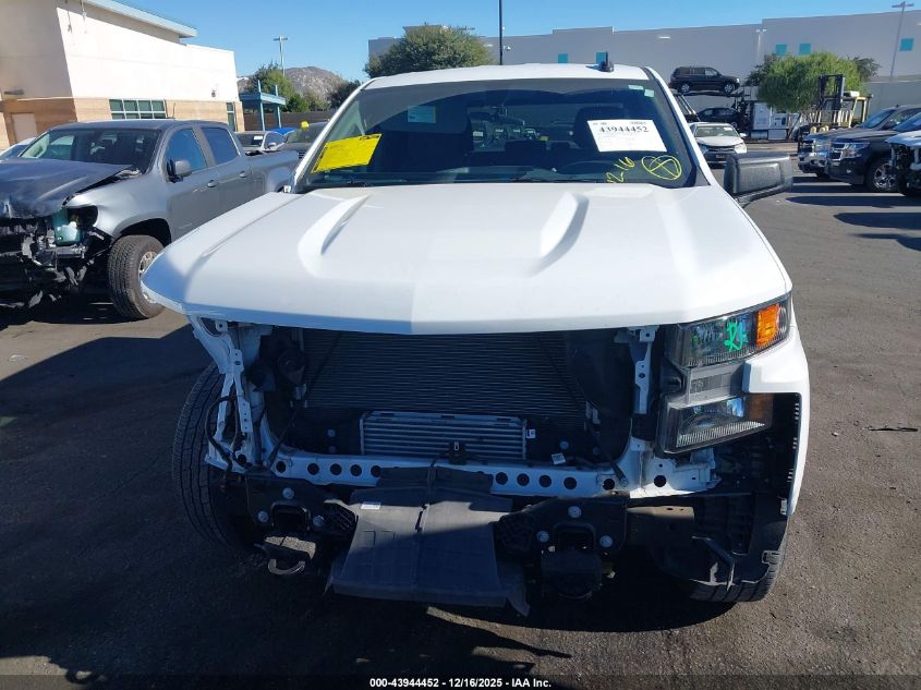 2021 Chevrolet Silverado 1500 4Wd Standard Bed Custom VIN: 1GCRYBEK5MZ149690 Lot: 43944452