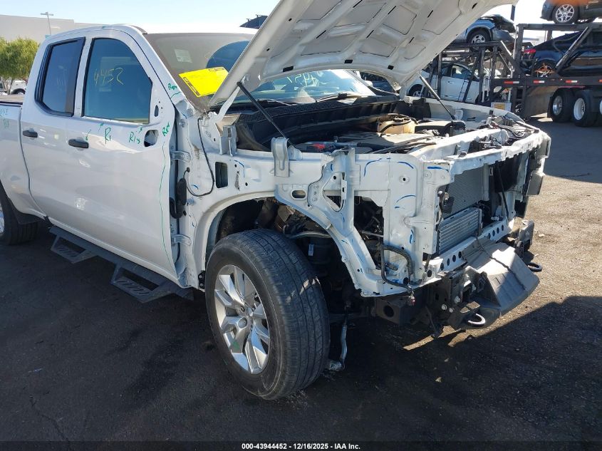 2021 Chevrolet Silverado 1500 4Wd Standard Bed Custom VIN: 1GCRYBEK5MZ149690 Lot: 43944452