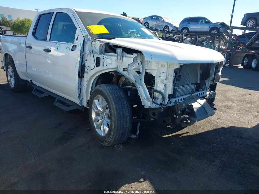 2021 Chevrolet Silverado 1500 4Wd Standard Bed Custom VIN: 1GCRYBEK5MZ149690 Lot: 43944452