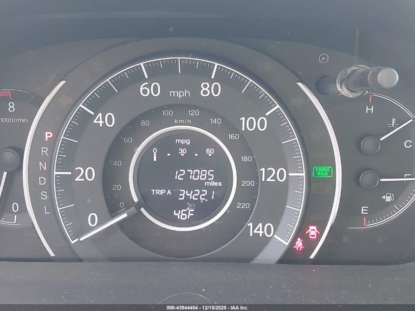 2016 Honda Cr-V Ex-L VIN: 2HKRM3H75GH526717 Lot: 43944454