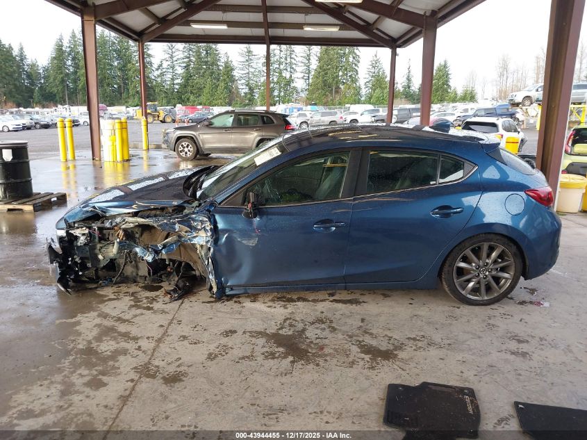 2018 Mazda Mazda3 Grand Touring VIN: 3MZBN1M30JM169547 Lot: 43944455