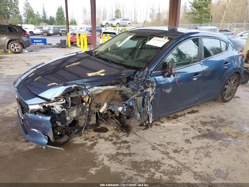 2018 Mazda Mazda3 Grand Touring VIN: 3MZBN1M30JM169547 Lot: 43944455