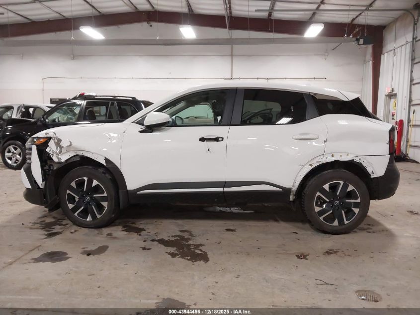 2025 Nissan Kicks Sv Intelligent Awd VIN: 3N8AP6CB2SL346559 Lot: 43944456