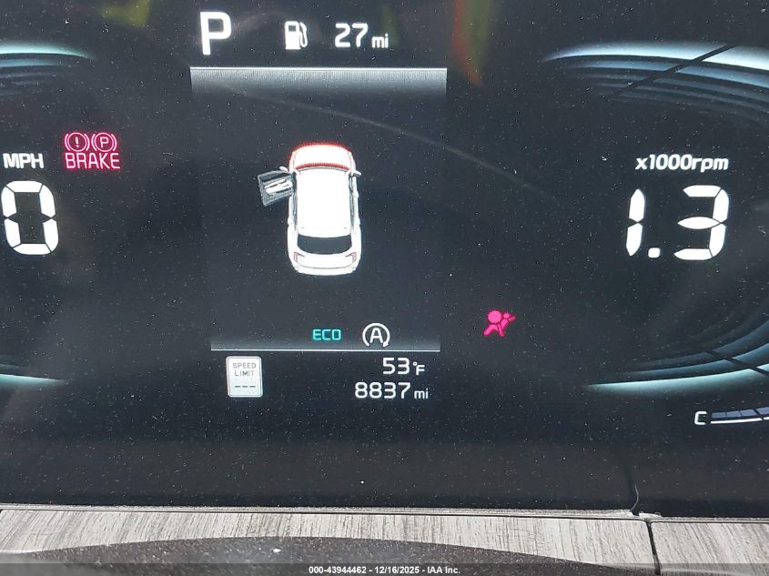 2025 Kia Telluride Ex VIN: 5XYP34GC7SG619771 Lot: 43944462