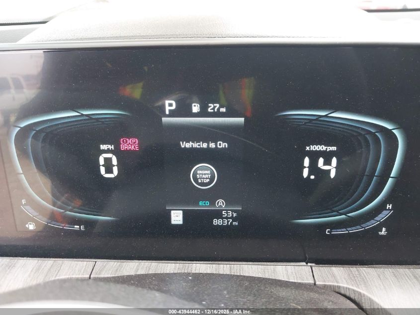 2025 Kia Telluride Ex VIN: 5XYP34GC7SG619771 Lot: 43944462