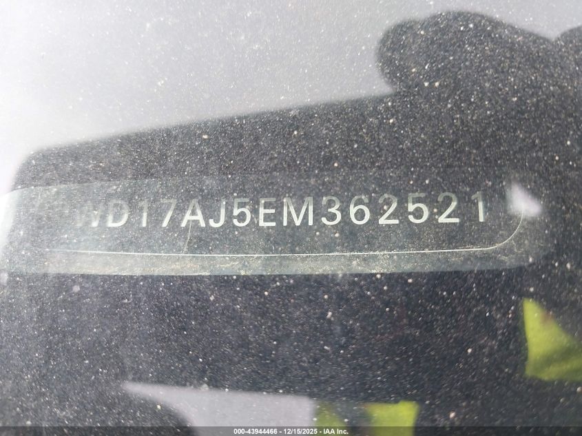 2014 Volkswagen Jetta 1.8T Se VIN: 3VWD17AJ5EM362521 Lot: 43944466