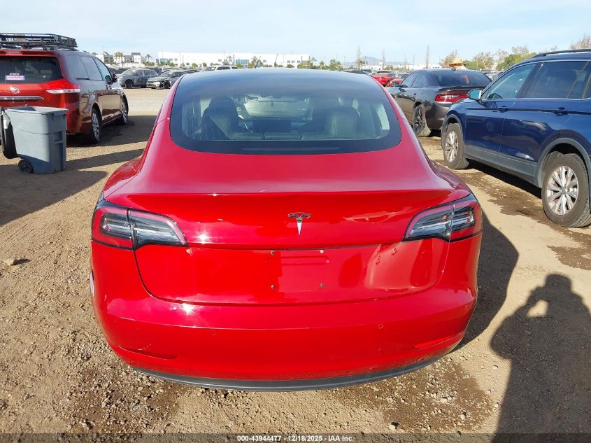2018 Tesla Model 3 Long Range/Mid Range VIN: 5YJ3E1EA1JF126182 Lot: 43944477