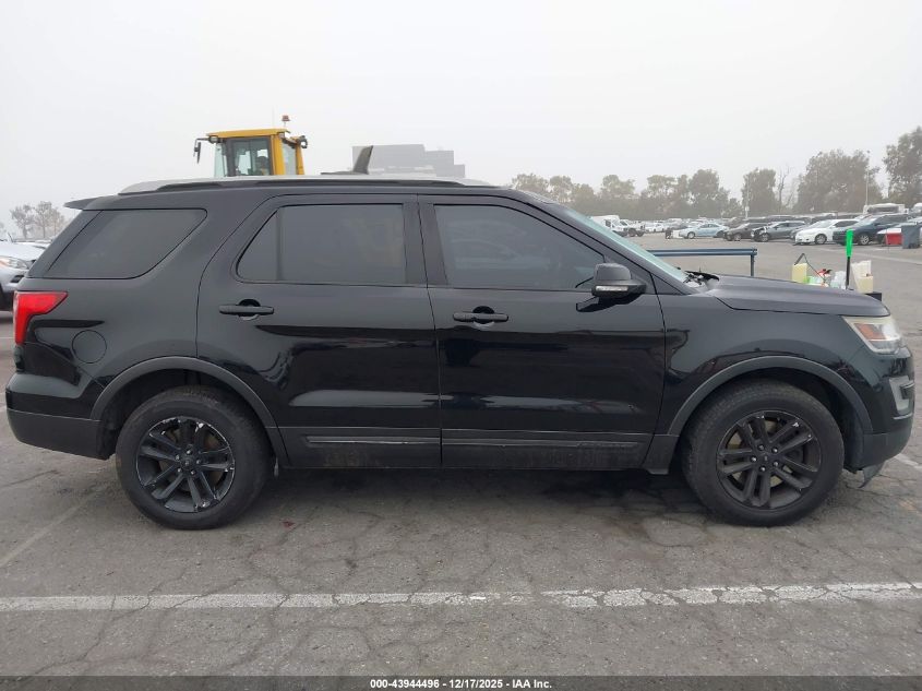 2017 Ford Explorer Xlt VIN: 1FM5K7DH0HGA99653 Lot: 43944496