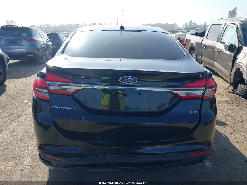 2017 Ford Fusion Se VIN: 3FA6P0H76HR131037 Lot: 43944500