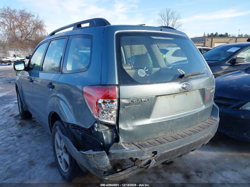 2011 Subaru Forester 2.5X VIN: JF2SHABC9BH705738 Lot: 43944501