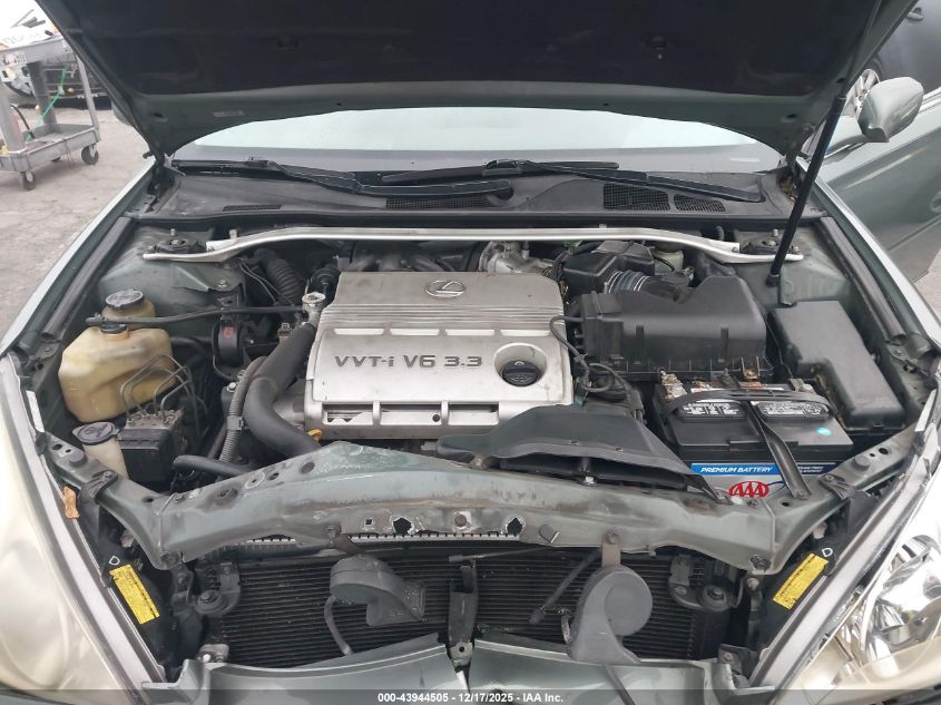 2006 Lexus Es 330 VIN: JTHBA30G265147385 Lot: 43944505