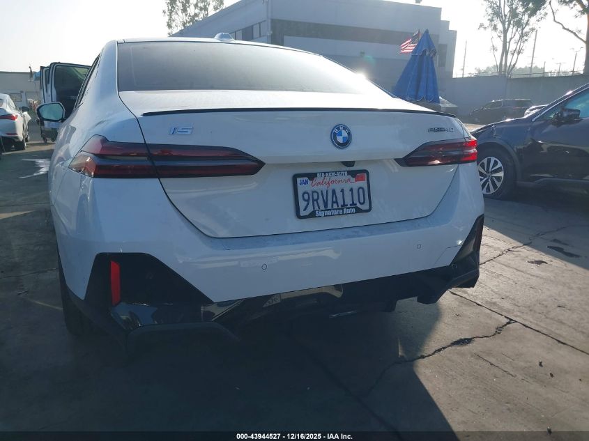 2025 BMW I5 Edrive40 VIN: WBY33FK01SCT61466 Lot: 43944527