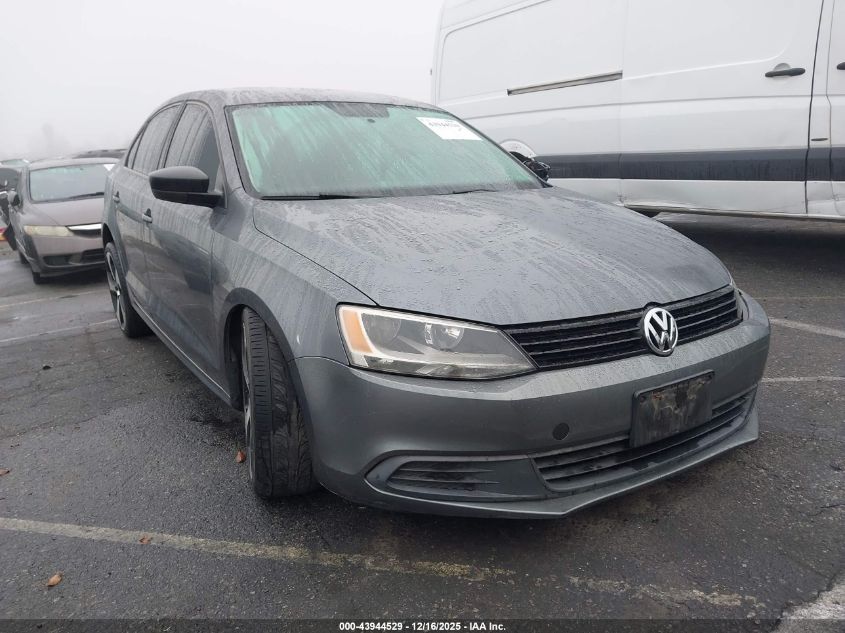 2012 Volkswagen Jetta 2.0L S VIN: 3VW2K7AJ5CM408852 Lot: 43944529