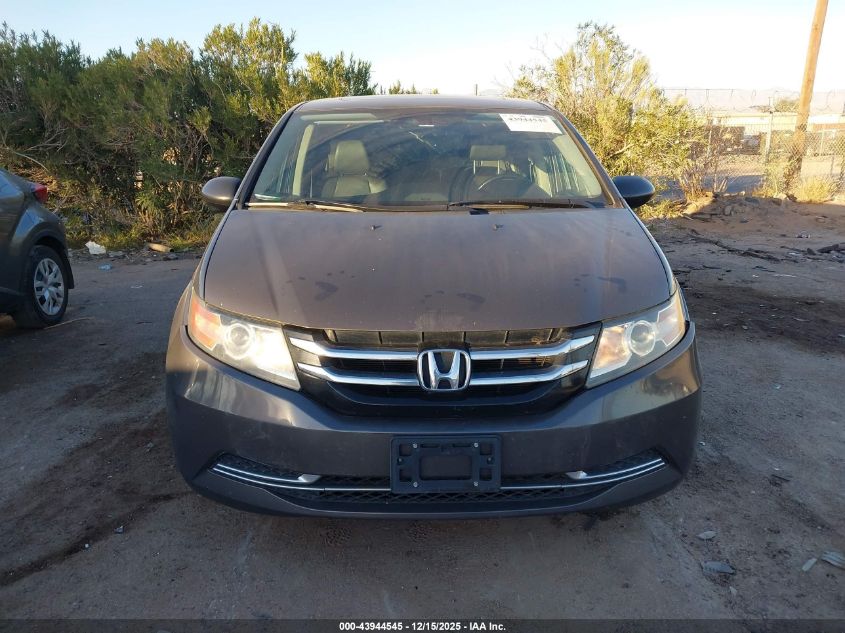 2016 Honda Odyssey Ex-L VIN: 5FNRL5H63GB096884 Lot: 43944545