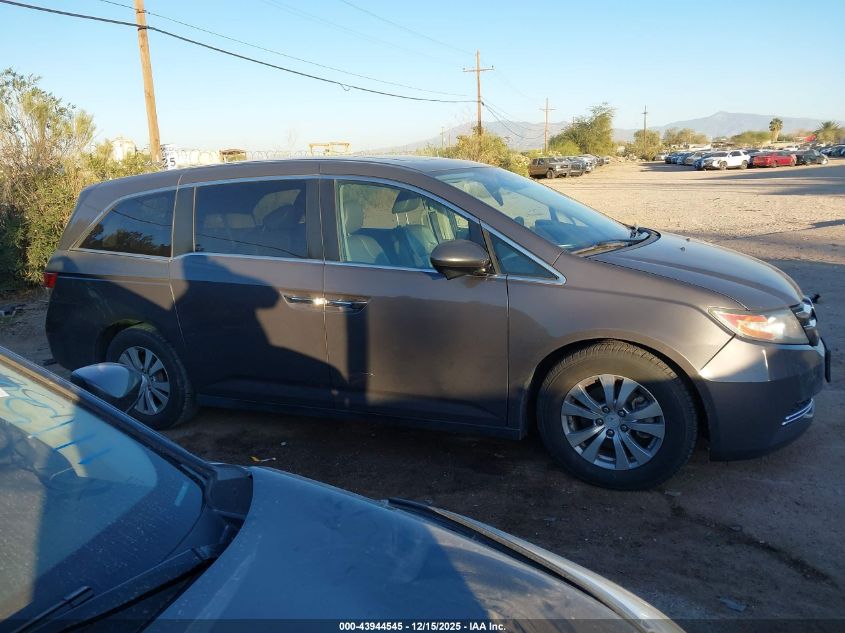 2016 Honda Odyssey Ex-L VIN: 5FNRL5H63GB096884 Lot: 43944545