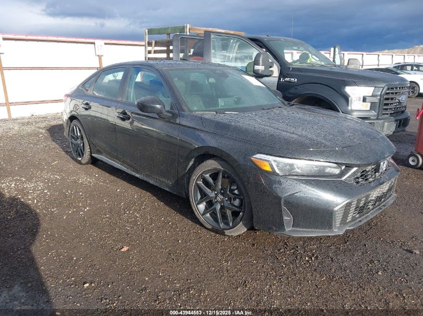 2025 Honda Civic - 2HGFE2F51SH597931