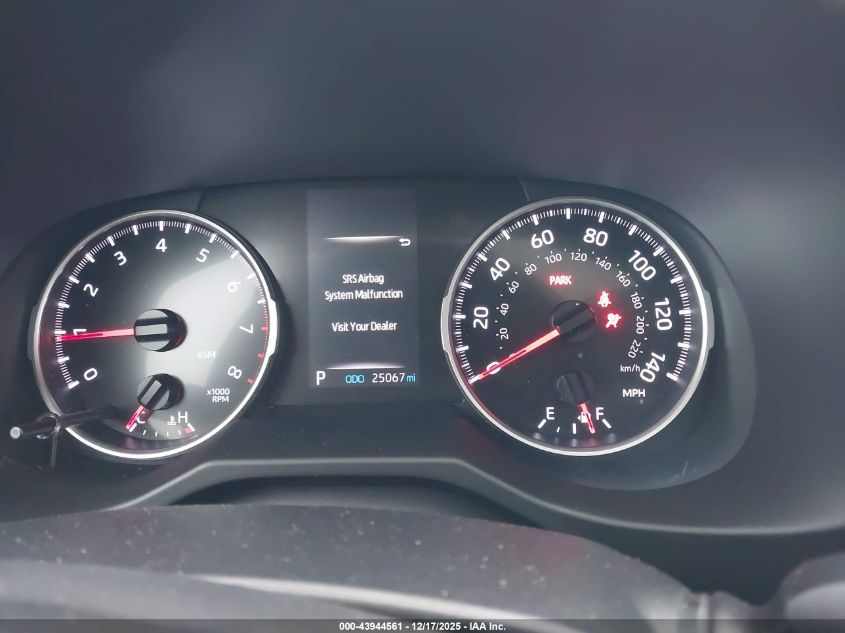 2019 Toyota Rav4 Xle VIN: 2T3P1RFV4KW056279 Lot: 43944561