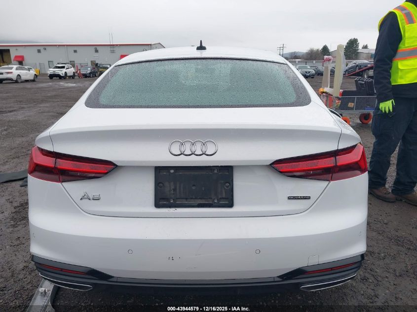 2025 Audi A5 Sportback Premium 45 Tfsi S Line Quattro S Tronic VIN: WAUDACF59SA006117 Lot: 43944579