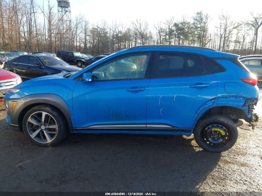 2018 Hyundai Kona Limited VIN: KM8K3CA55JU147013 Lot: 43944590